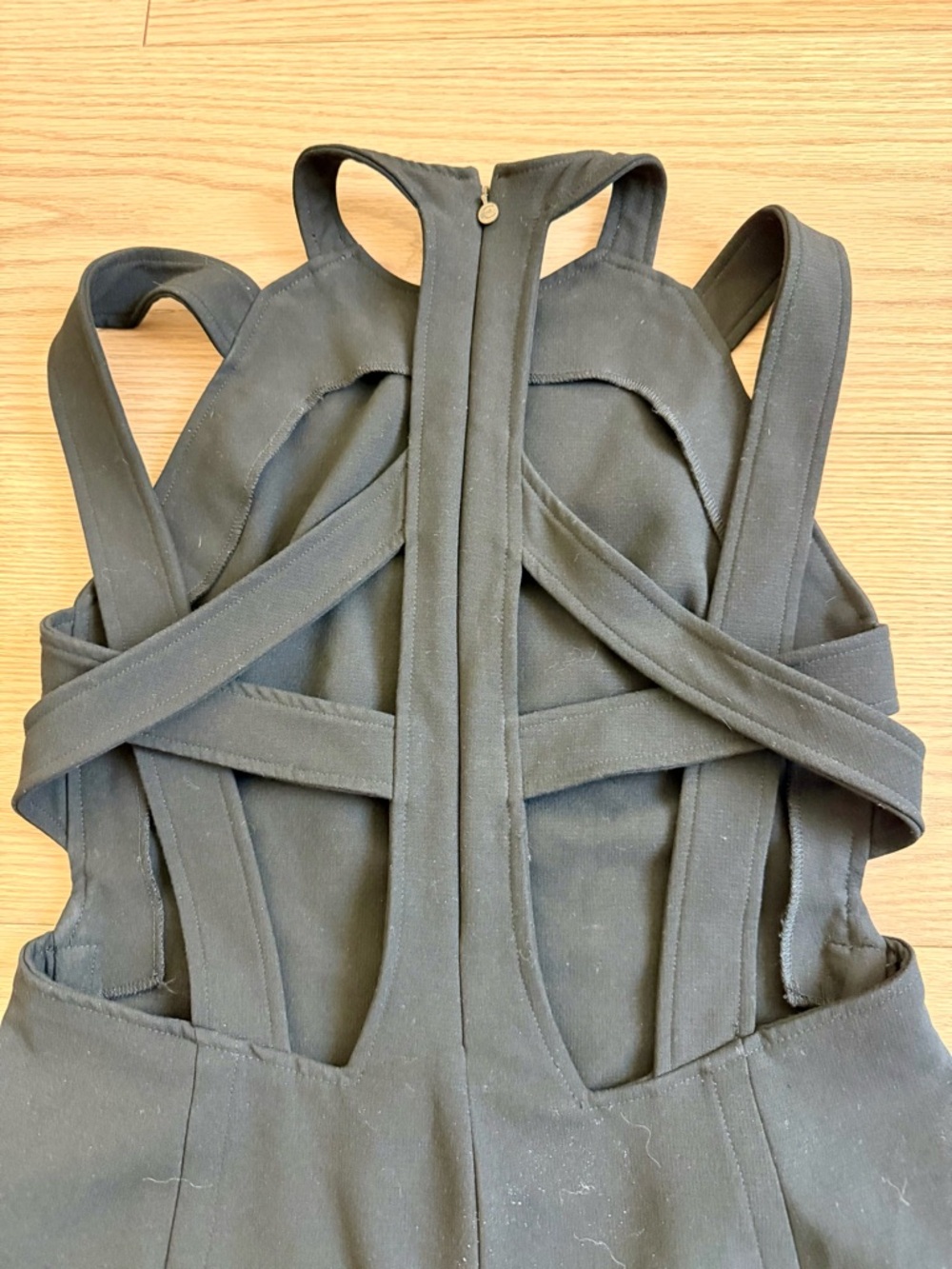 Just Cavalli Black Strappy Back Top - Picture 3 of 5